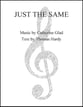 Just the Same SSAA choral sheet music cover